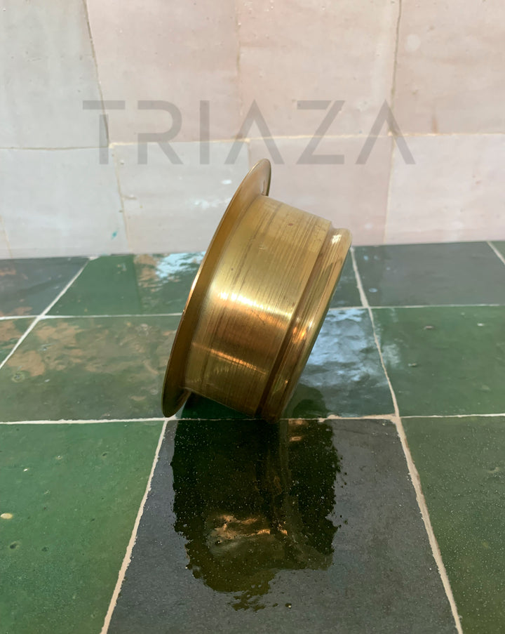 Unlacquered Brass Disposer Flange - Handcrafted Solid Brass Sink Flange For Garbage Disposal - Triazadesigns