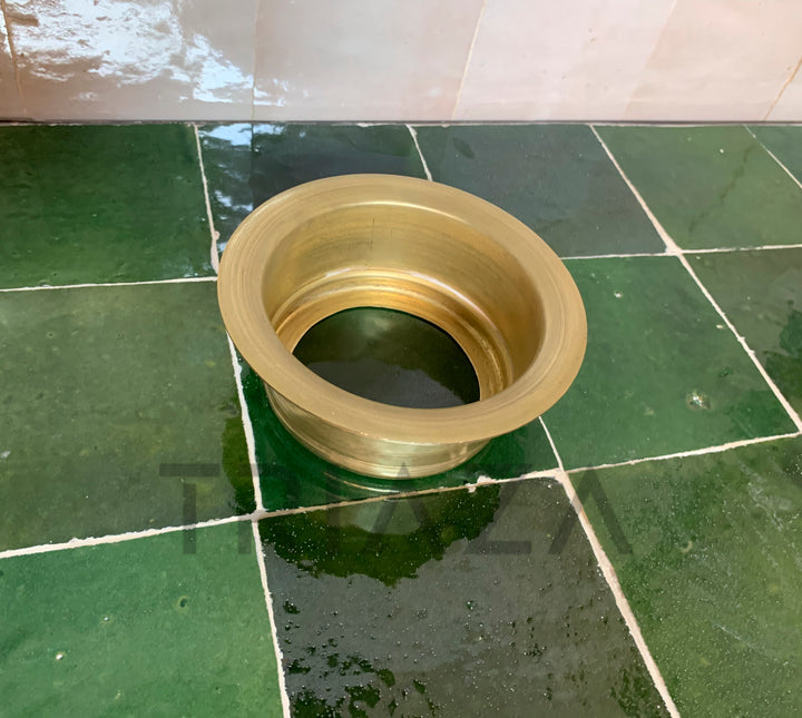 Unlacquered Brass Disposer Flange - Handcrafted Solid Brass Sink Flange For Garbage Disposal - Triazadesigns