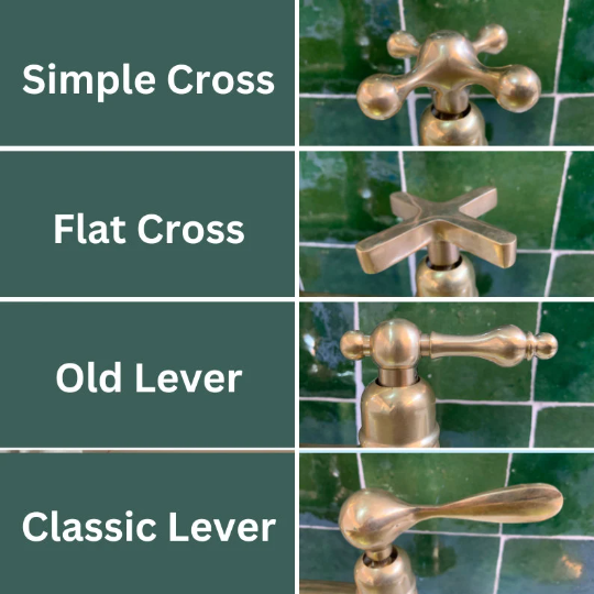 Single Hole Unlacquered Brass Gooseneck Faucet - Triazadesigns