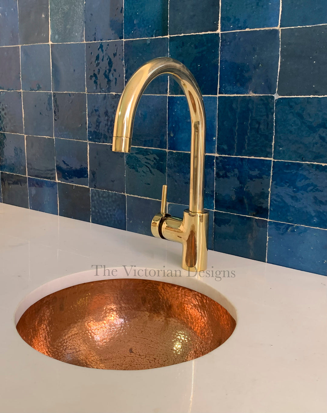 UNLACQUERED BRASS KITCHEN FAUCET 360 DEGREE - Triazadesigns