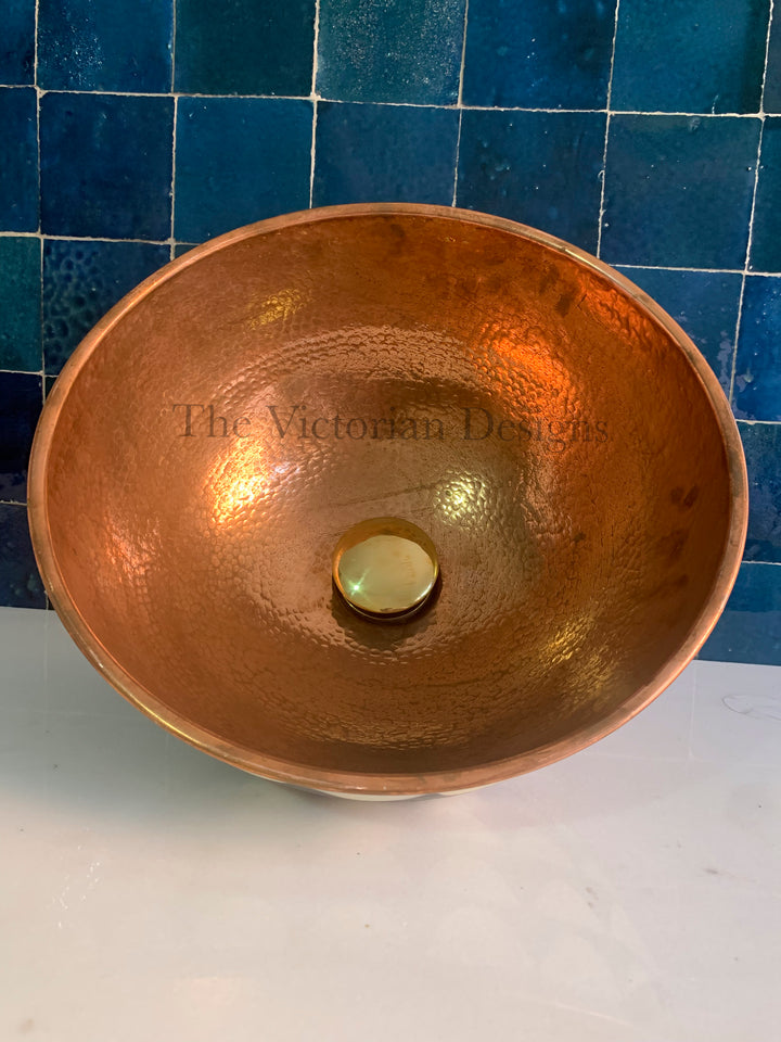 Solid Brass Push Up Drain For Bathroom Sink - Triazadesigns