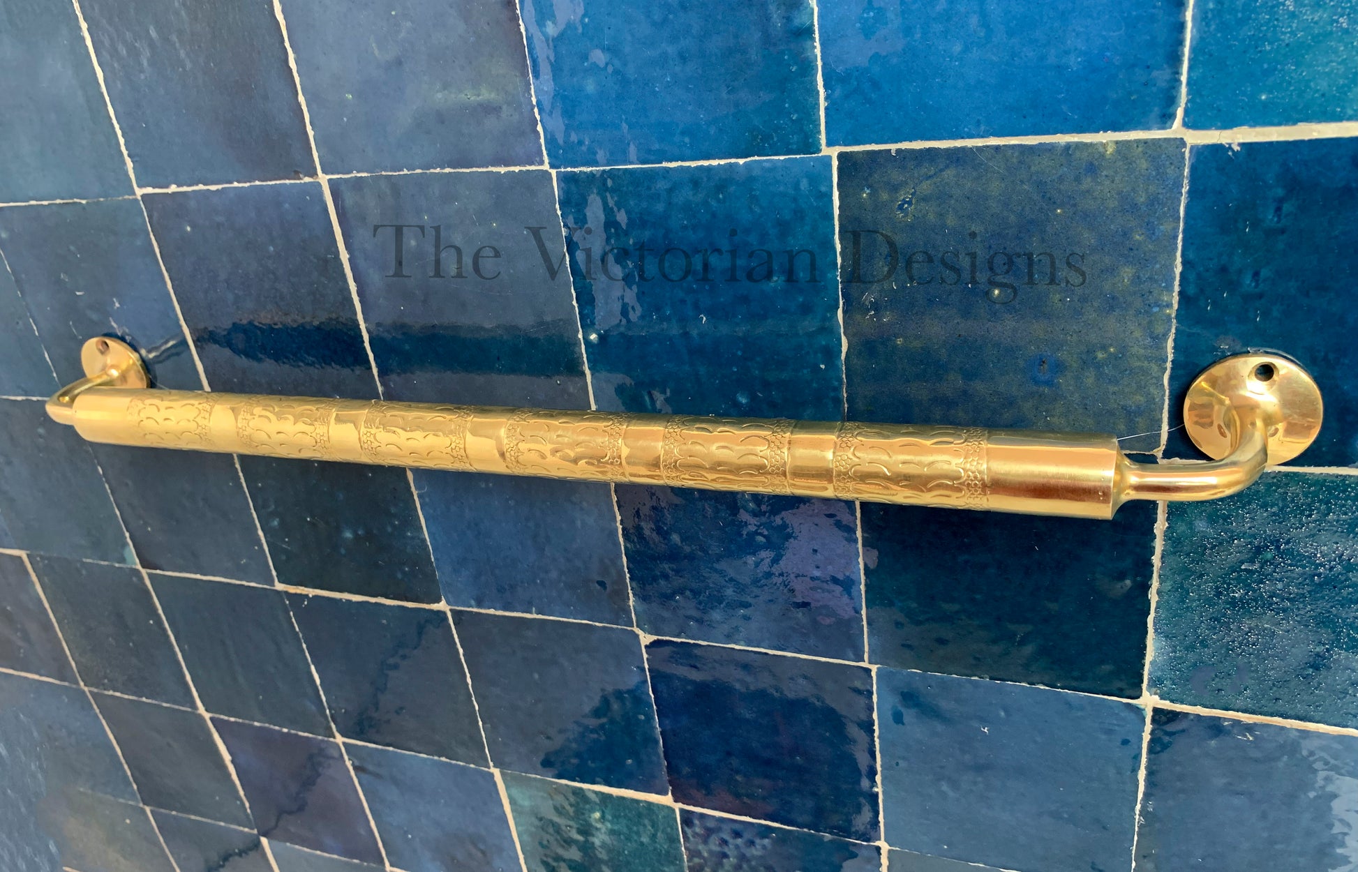 Unlacquered solid Brass Towel Rail , Handmade Towel Bar , brass towel holder , brass towel , bathroom brass towel holder - Triazadesigns