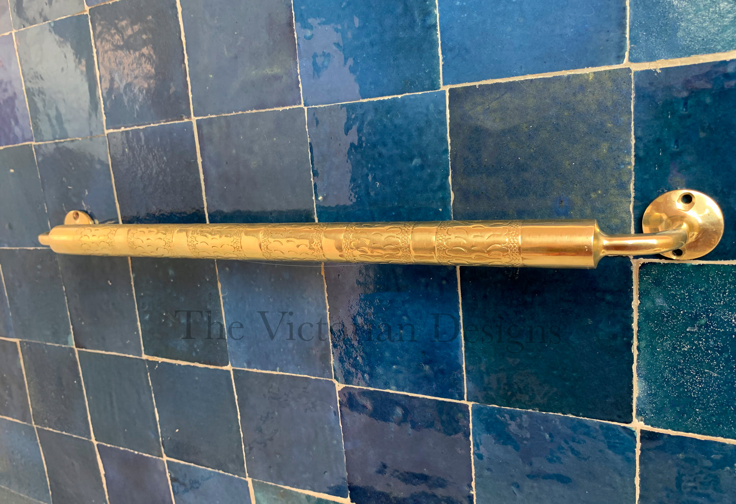 Unlacquered solid Brass Towel Rail , Handmade Towel Bar , brass towel holder , brass towel , bathroom brass towel holder - Triazadesigns
