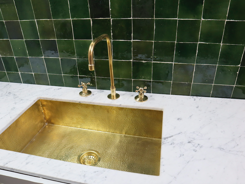 DECK MOUNTED 3 HOLES COUNTERTOP FAUCET - Triazadesigns