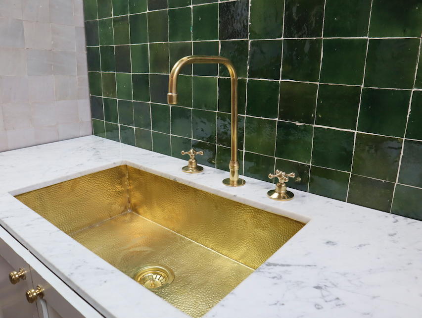 DECK MOUNTED 3 HOLES COUNTERTOP FAUCET - Triazadesigns
