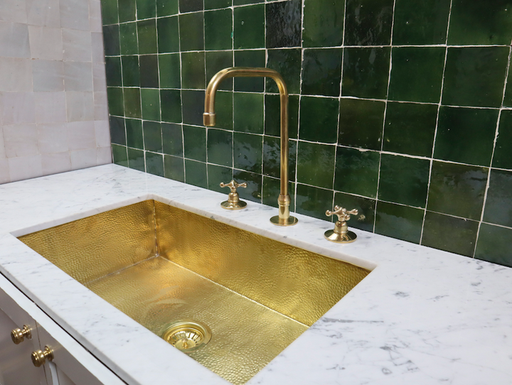 DECK MOUNTED 3 HOLES COUNTERTOP FAUCET - Triazadesigns
