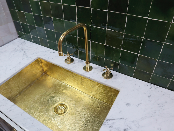 DECK MOUNTED 3 HOLES COUNTERTOP FAUCET - Triazadesigns