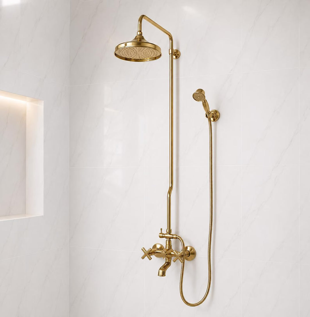 Shower Set With tub filler